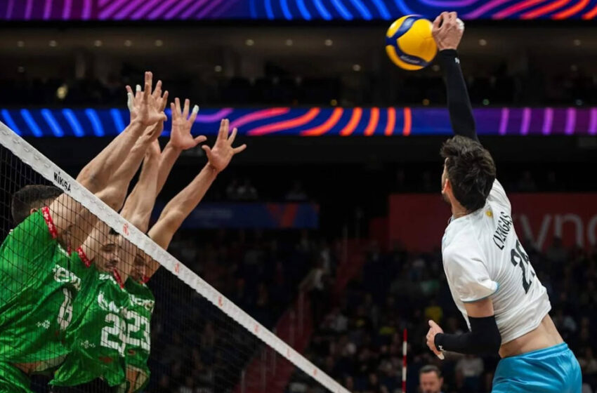 Voleibol: Argentina perdió ante Bulgaria en la Nations League