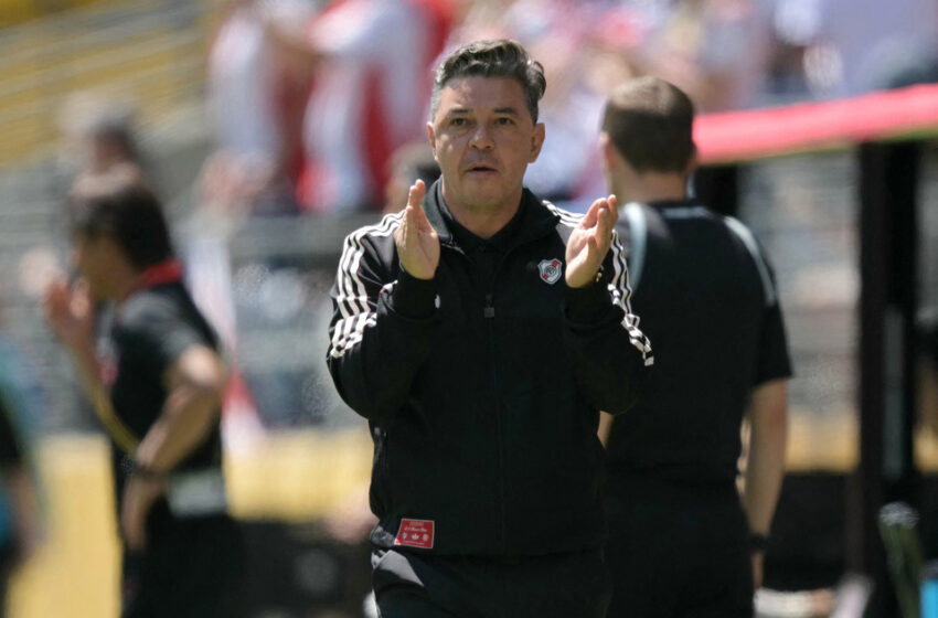 Marcelo Gallardo: “Tenemos margen de mejora”