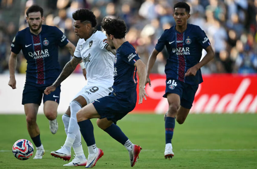 Mundial de Clubes: batacazo de Botafogo frente al París Saint Germain