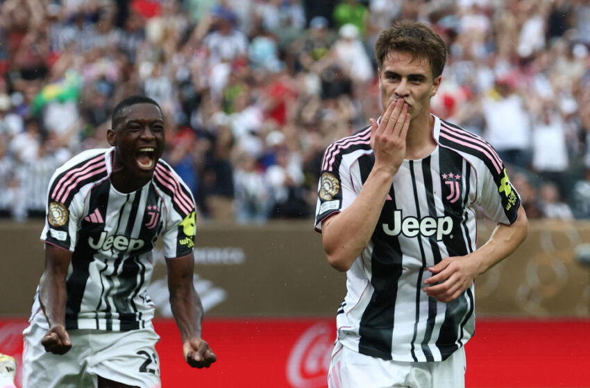 Juventus volvió a golear y el niño Kenan Yildiz sigue dando que hablar