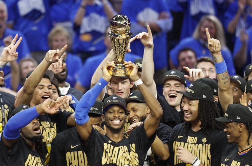  NBA: Oklahoma City Thunder le ganó a Indiana Pacers el séptimo partido y gritó campeón