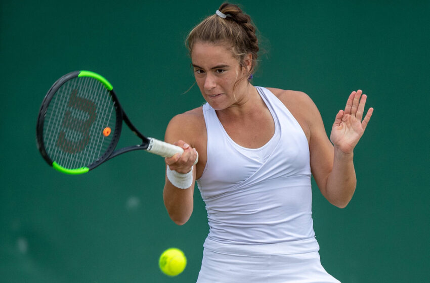 Solana Sierra, de eliminada a segunda ronda en dos horas