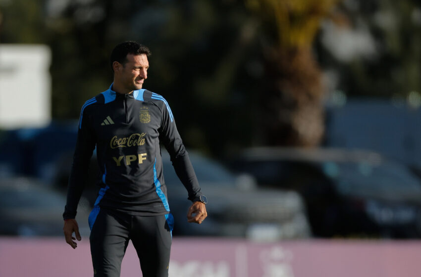 Scaloni mira a Europa y tiene razón