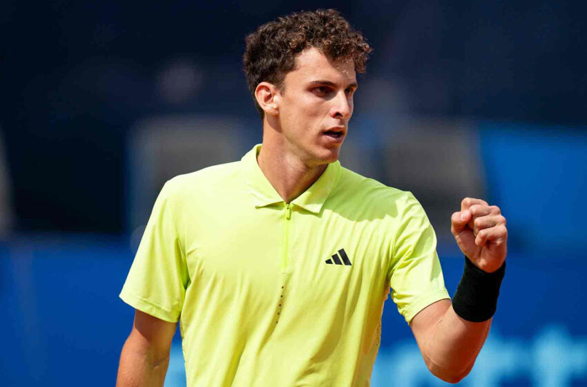 Juan Manuel Cerúndolo, finalista en Gstaad