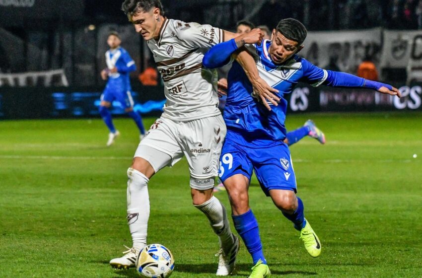  Liga Profesional: Vélez no pudo con Platense pese a jugar más de un tiempo con uno más