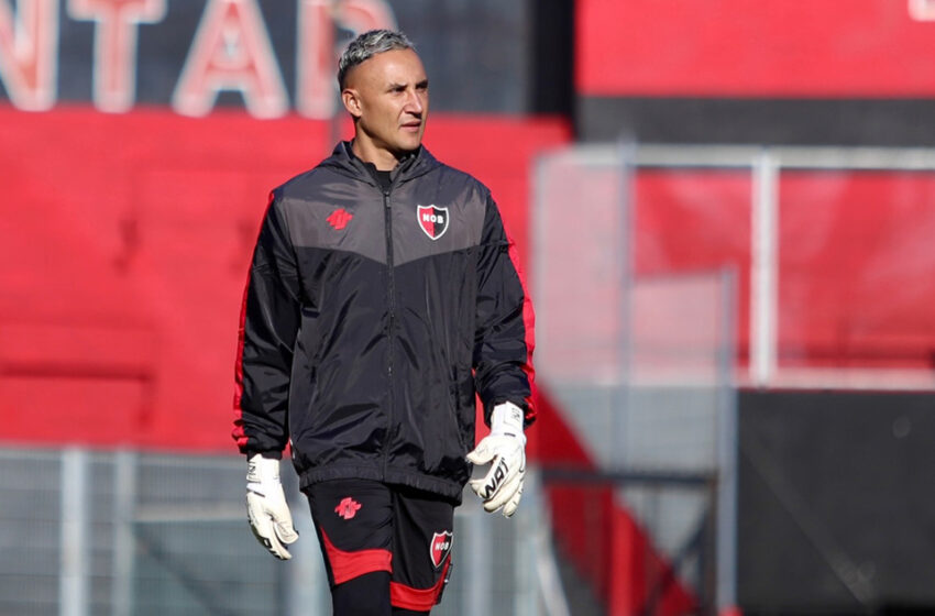 Keylor Navas se va de Newell’s tras seis meses y en malos términos