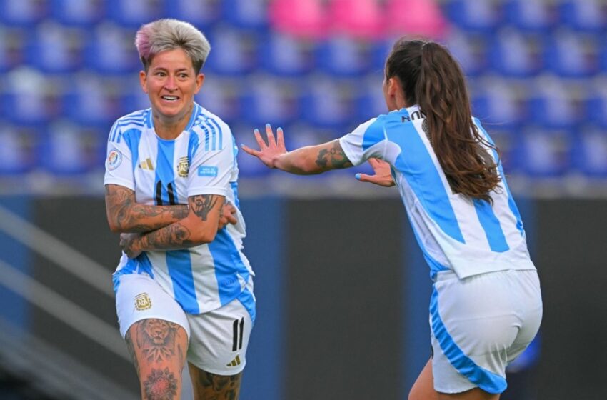  Copa América femenina: la Selección Argentina sigue perfecta y está en semis