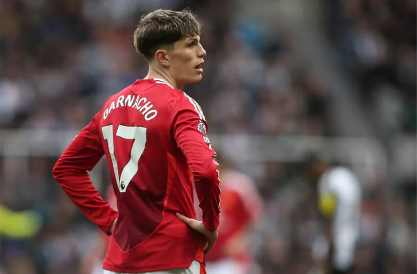 Manchester United marginó a Alejandro Garnacho de la pretemporada