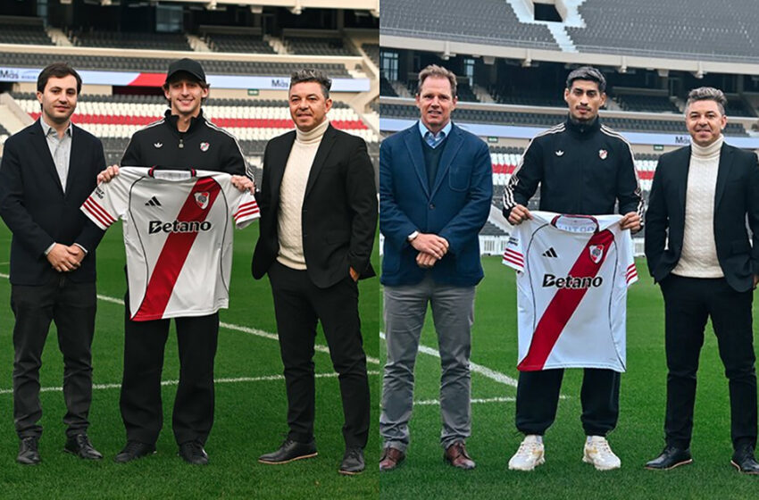  River presentó a Galarza y Portillo como nuevas incorporaciones