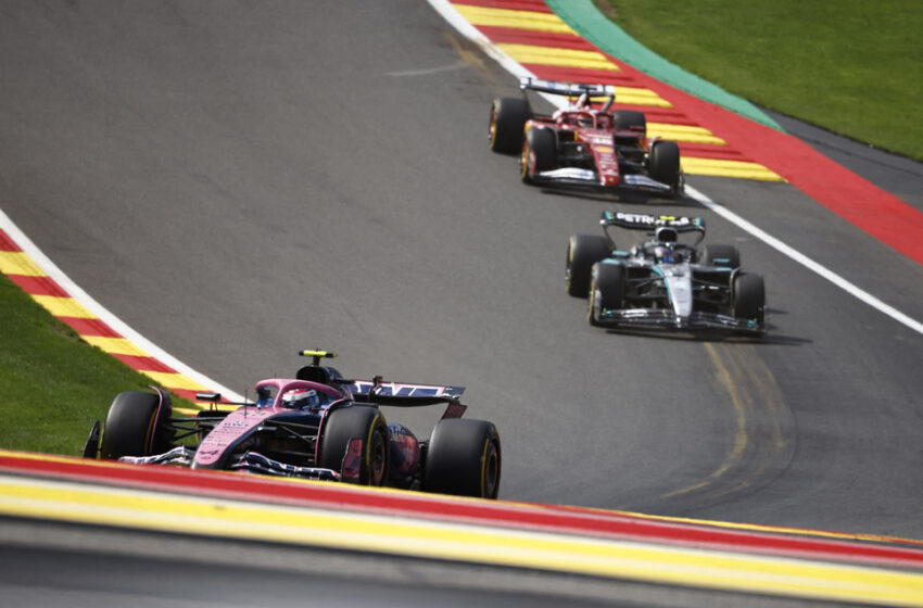  Colapinto en la Fórmula 1 en el GP de Bélgica: la carrera sprint y clasificación, minuto a minuto
