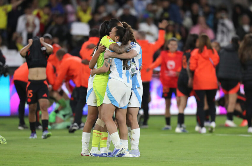  Copa América Femenina: Argentina cayó por penales con Colombia en la semifinal