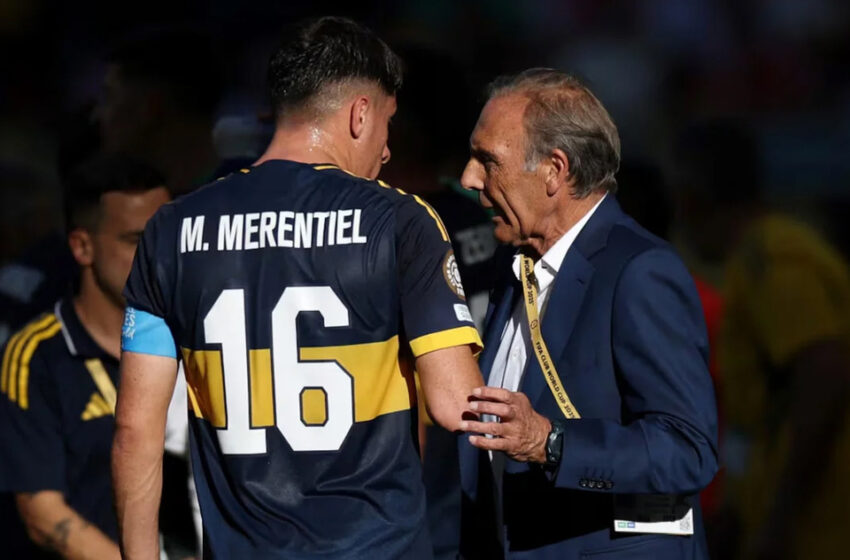 Boca: Merentiel y Russo hicieron las paces