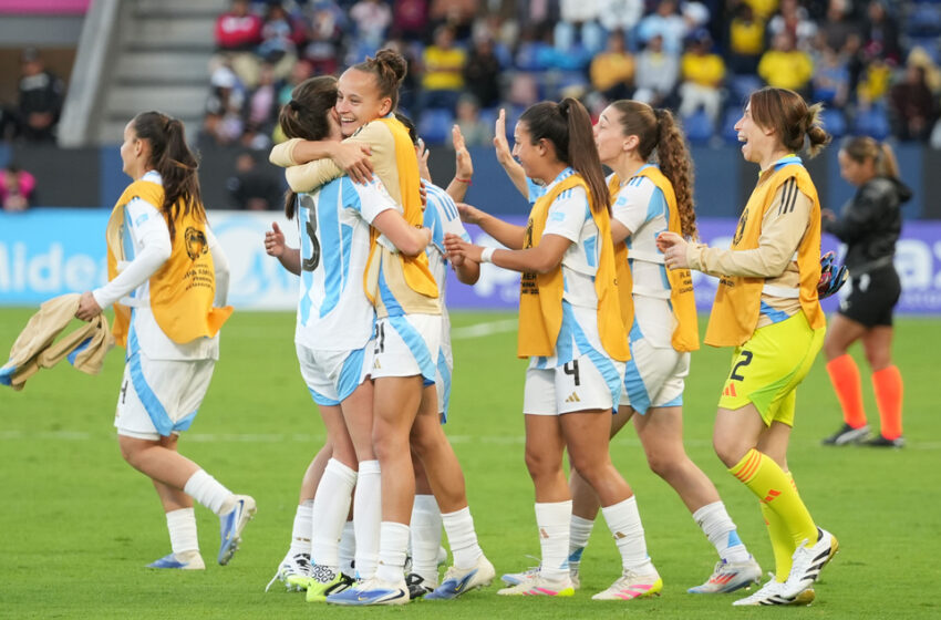  Argentina se quedó con el tercer puesto en la Copa América Femenina