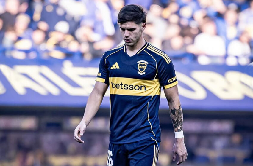 Boca pierde a un marcador central por entre tres y seis semanas