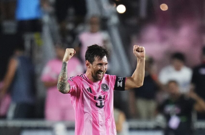 Dos goles de Messi para que Inter Miami pase a la final de la Leagues Cup